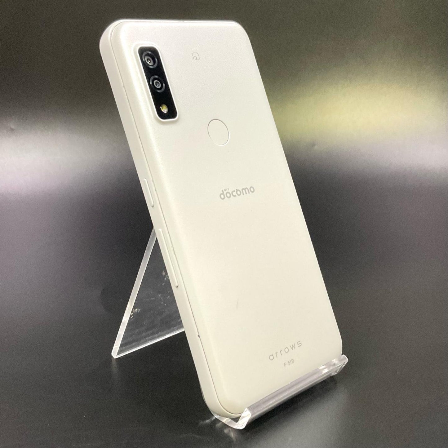 【全額返金保証】【最速発送】富士通 arrows F-51B 64GB ホワイト docomo SIMフリー F-51B 白ロム 美品 動作確認済