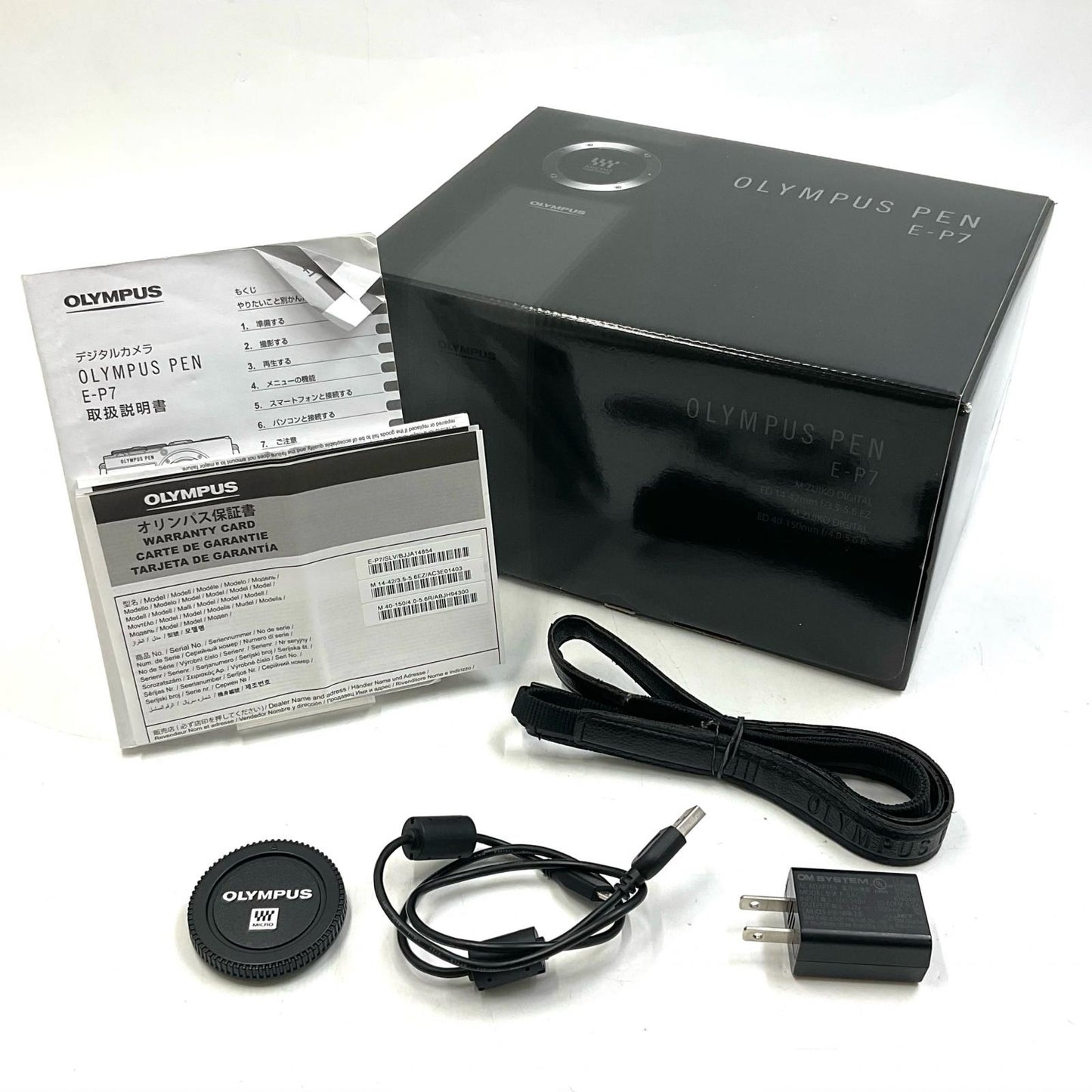 【全額返金保証】【最速発送】OLYMPUS デジタル一眼 PEN E-P7 ボディ シルバー 美品 動作確認済