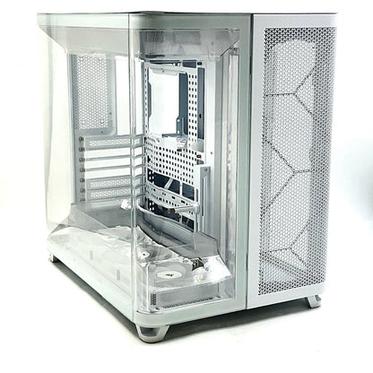 【全額返金保証】【最速発送】Corsair ケース AIR 5400 RS-R ARGB Tempered Glass White 超美品 動作確認済