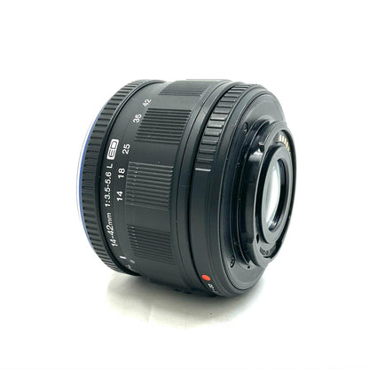 【全額返金保証】【最速発送】OLYMPUS ZUIKO DIGITAL ED 14-42mm F3.5-5.6 美品 動作確認済