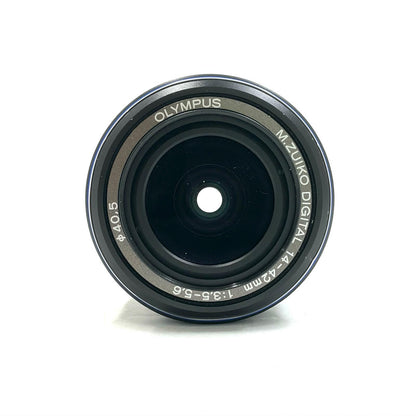 【全額返金保証】【最速発送】OLYMPUS ZUIKO DIGITAL ED 14-42mm F3.5-5.6 美品 動作確認済