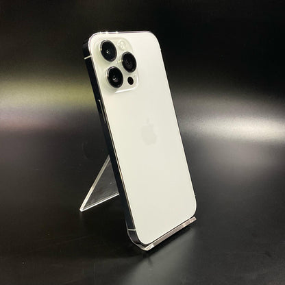 【全額返金保証】【最速発送】Apple iPhone iPhone 14 Pro Max 256GB シルバー docomo SIMフリー 白ロム 美品 動作確認済 84%
