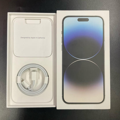 【全額返金保証】【最速発送】Apple iPhone iPhone 14 Pro Max 256GB シルバー docomo SIMフリー 白ロム 美品 動作確認済 84%