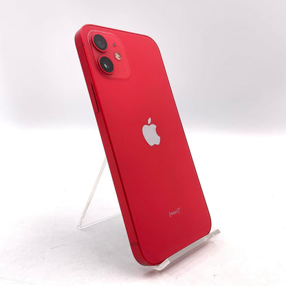 【全額返金保証】【最速発送】Apple iPhone iPhone 12 256GB (PRODUCT)RED Softbank SIMフリー 白ロム 動作確認済 81%