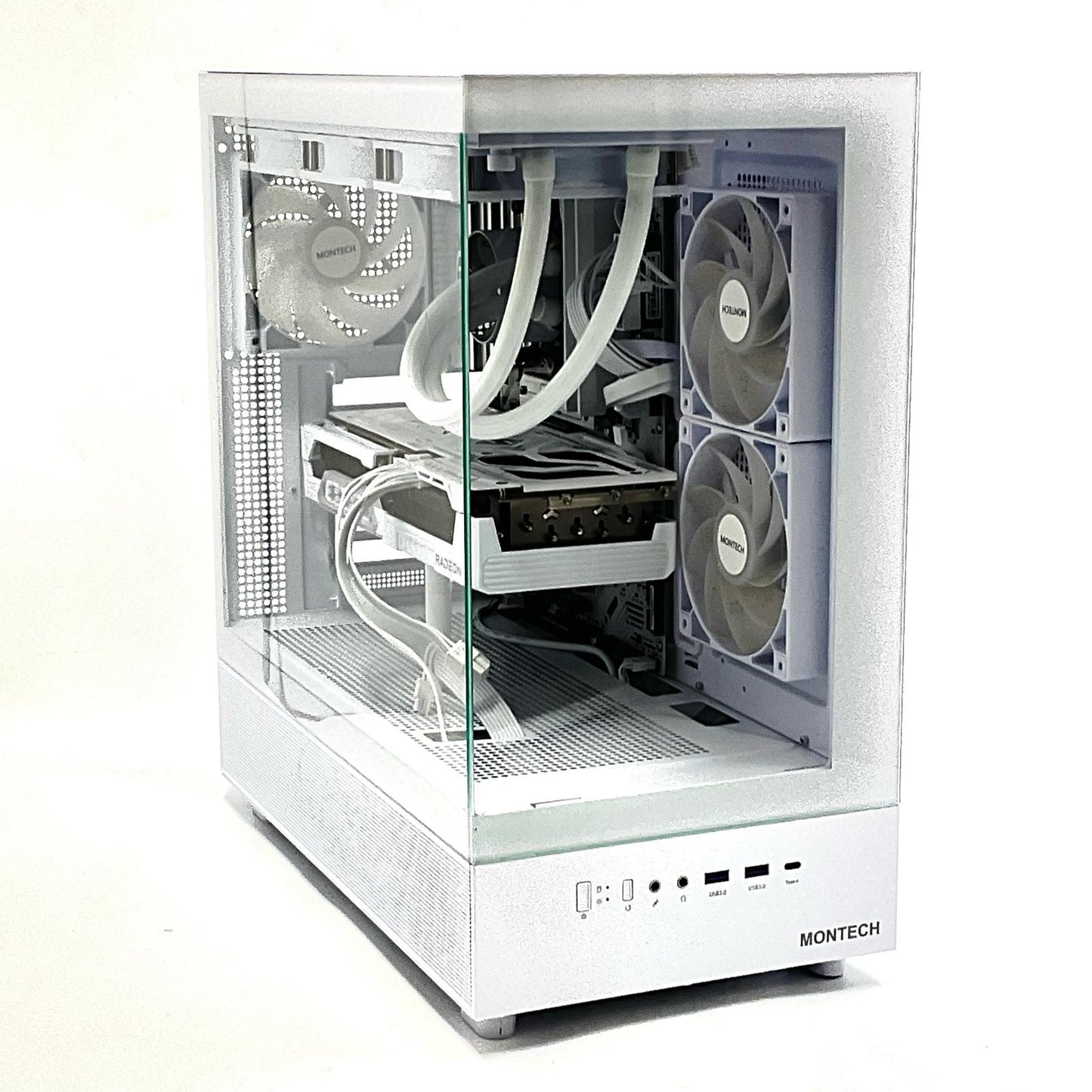 【全額返金保証】【最速発送】自作PC AMD Ryzen 7 9800X3D 32GB M.2 SSD 1TB AMD Radeon RX 9070 XT 動作確認済
