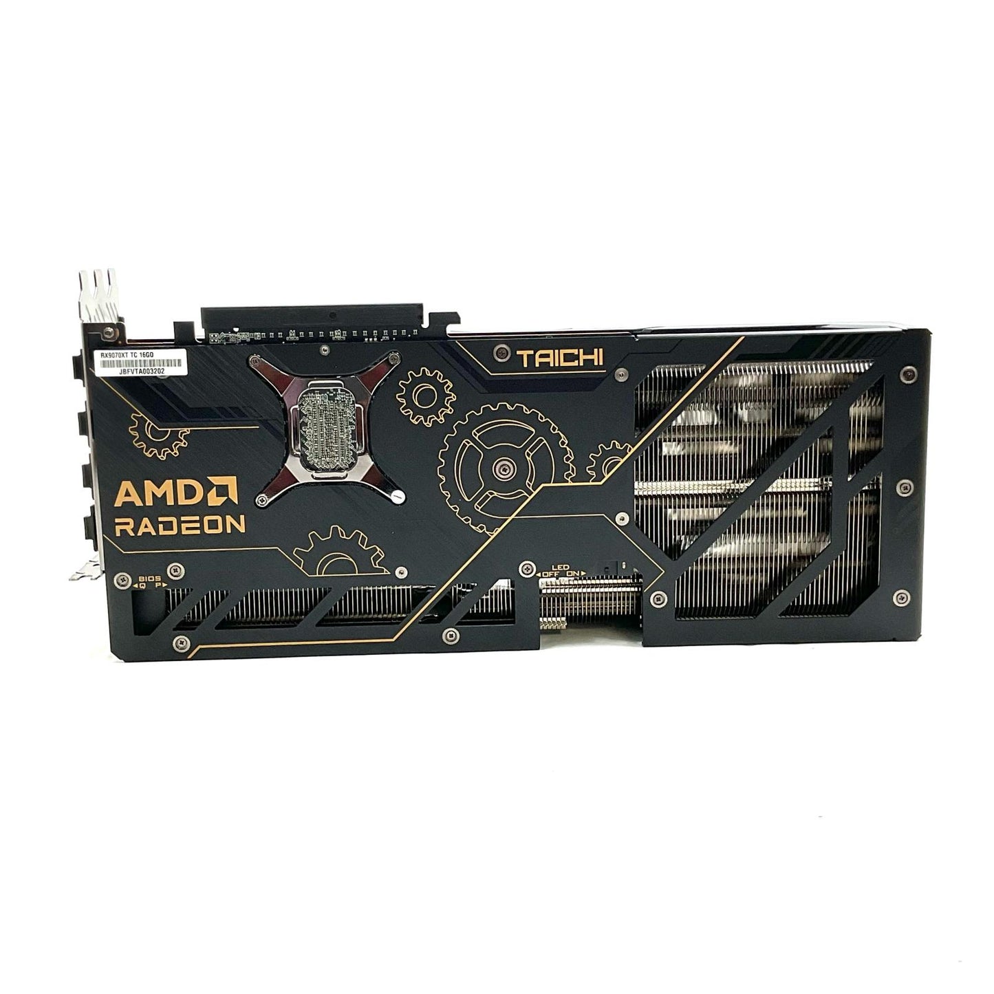 【全額返金保証】【最速発送】ASRock グラフィックボード Radeon RX 9070 XT Taichi 16GB OC 美品 動作確認済