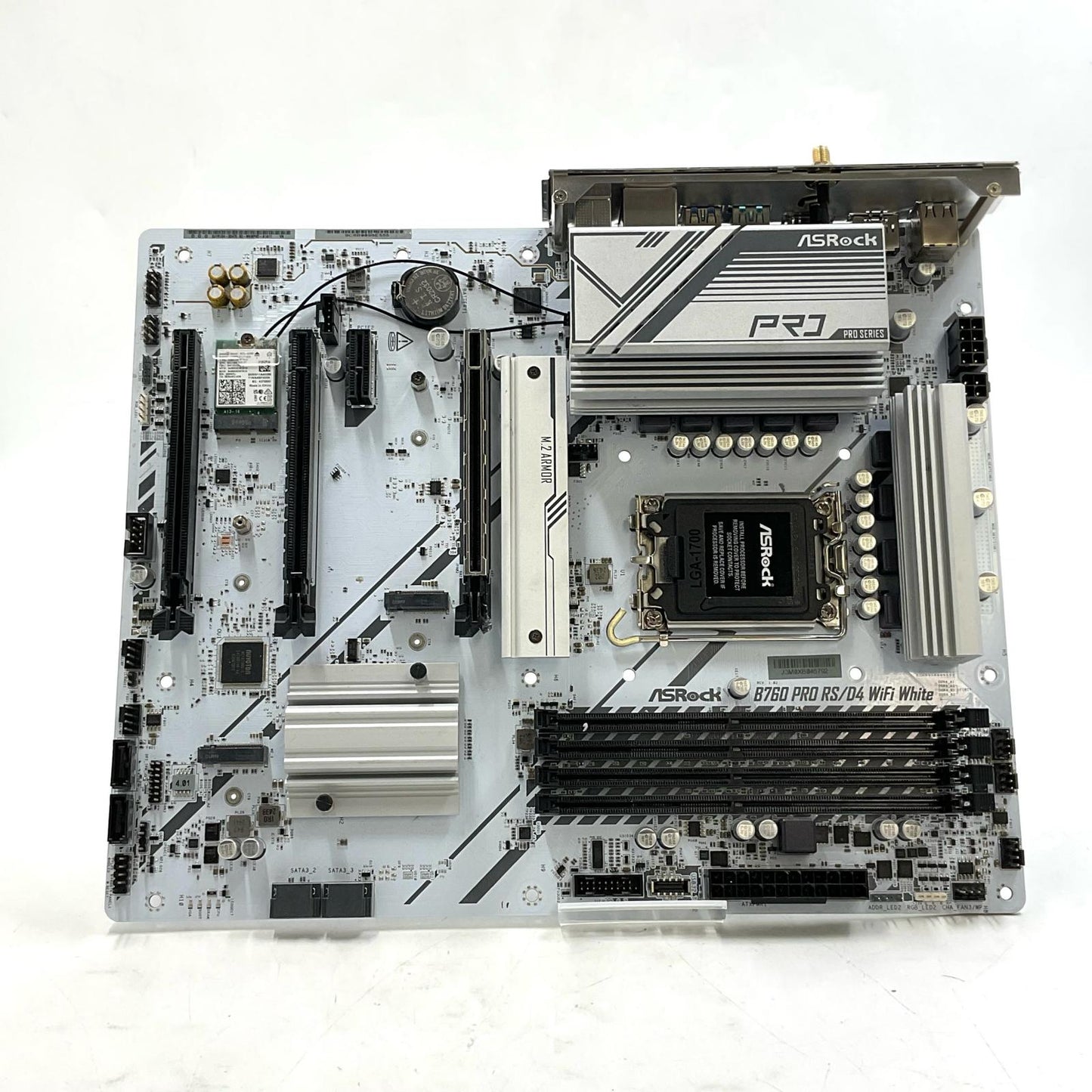【全額返金保証】【最速発送】ASRock マザーボード B760PRO RS/D4 WiFi 美品 動作確認済