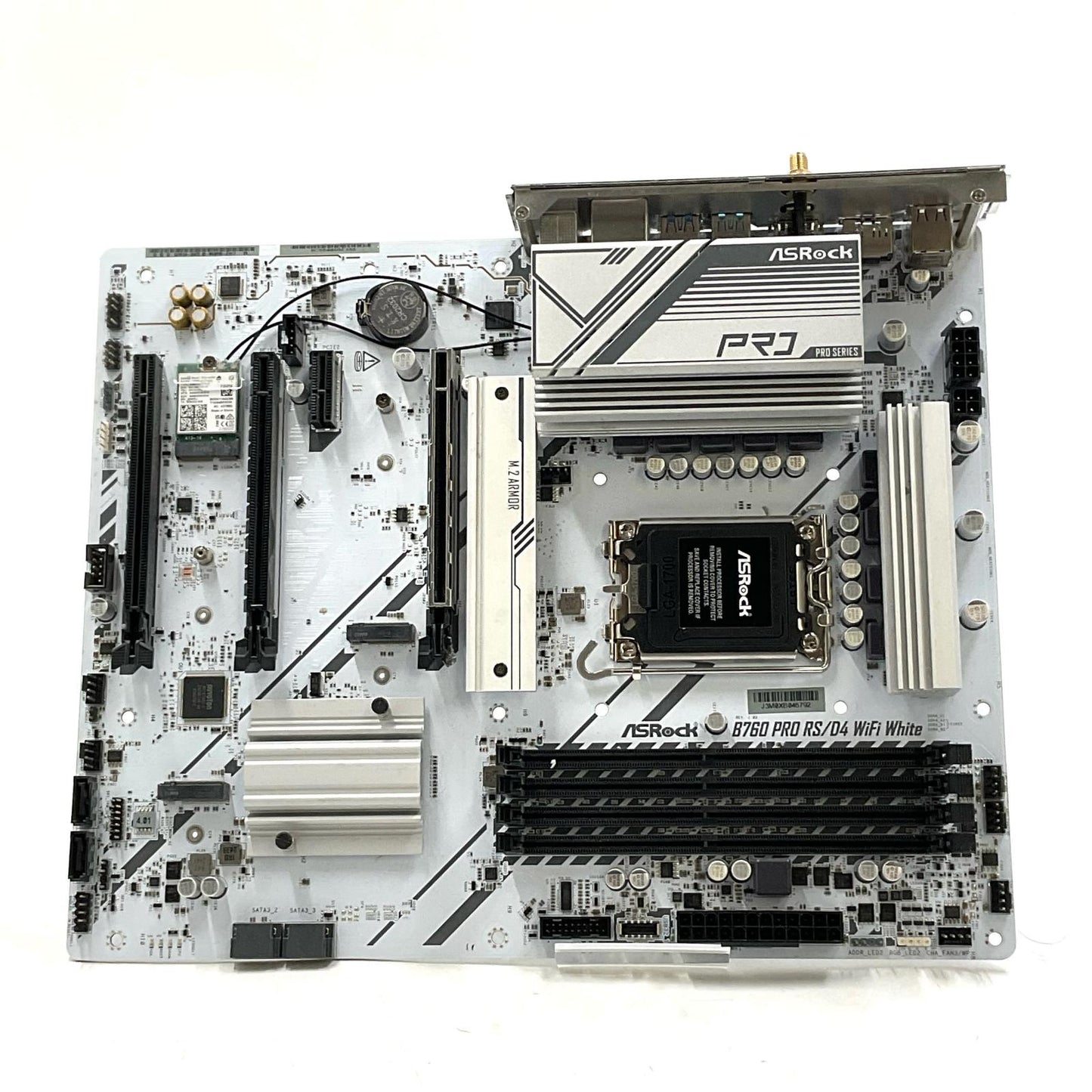 【全額返金保証】【最速発送】ASRock マザーボード B760PRO RS/D4 WiFi 美品 動作確認済