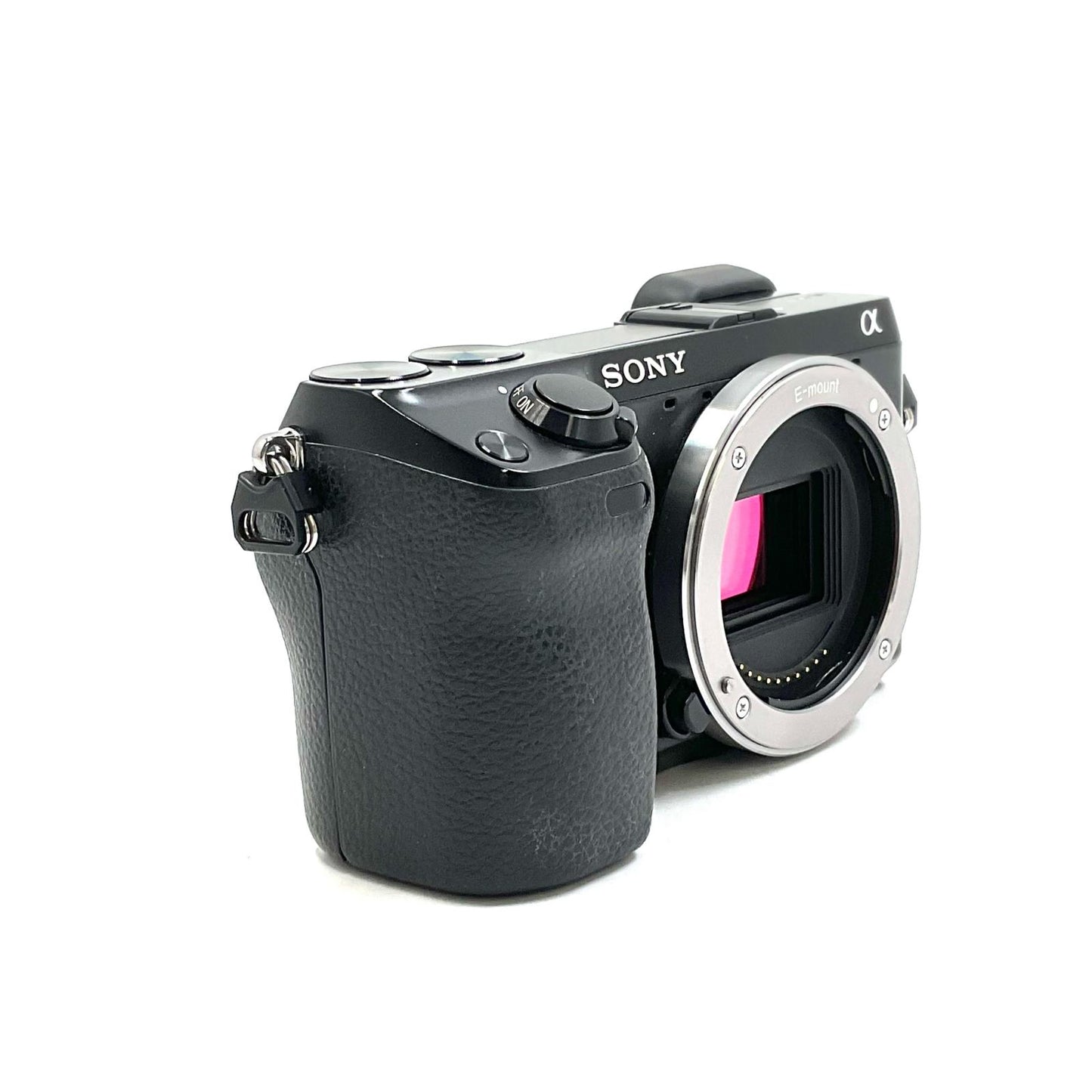 【全額返金保証】【最速発送】Sony デジタル一眼 α NEX-7 ボディ ブラック 美品 動作確認済