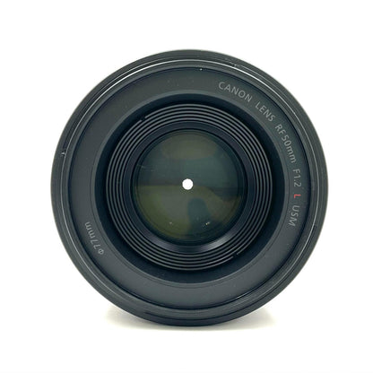 【全額返金保証】【最速発送】Canon RF50mm F1.2 L USM 美品 動作確認済