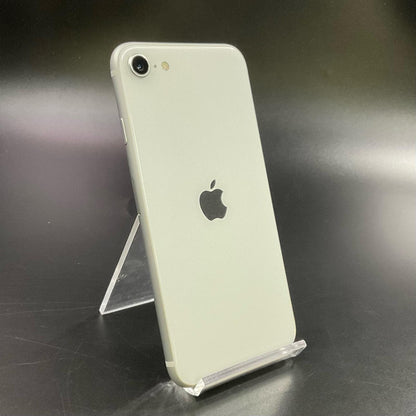 【全額返金保証】【最速発送】Apple iPhone iPhone SE（第2世代） 64GB ホワイト au SIMフリー 白ロム 美品 動作確認済 88%