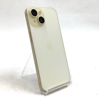 【全額返金保証】【最速発送】Apple iPhone iPhone 15 128GB イエロー SIMフリー 美品 動作確認済 82%