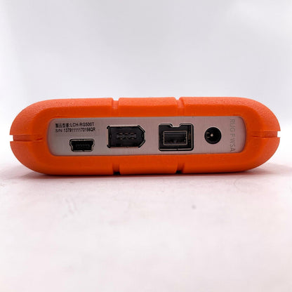 【全額返金保証】【最速発送】LaCie Rugged triple 500GB LCH-RG500T 美品 動作確認済