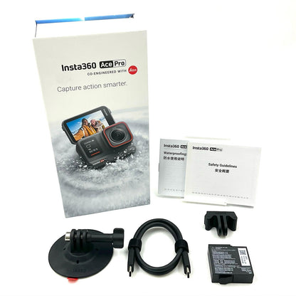 【全額返金保証】【最速発送】Insta360 Ace Pro [ブラック] 美品 動作確認済