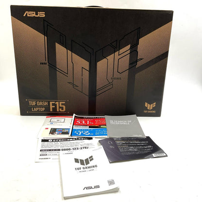 【最速発送】ASUS TUF Dash FX516PM-I5R3060GBKS i5-11300H 16GB M.2 SSD 512GB RTX 3060 75.3%【難有】
