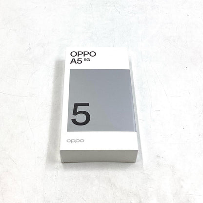 【全額返金保証】【最速発送】OPPO A 5 5G 128GB グリーン SIMフリー CPH2735 白ロム 新品未開封 即納OK