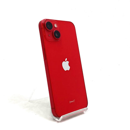 【全額返金保証】【最速発送】Apple iPhone iPhone 14 128GB レッド docomo SIMフリー 白ロム 美品 動作確認済 80%