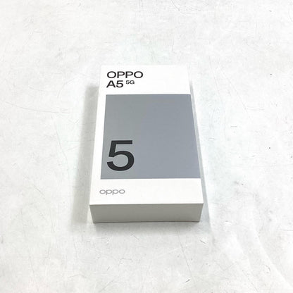 【全額返金保証】【最速発送】OPPO A A5 5G 128GB ホワイト SIMフリー CPH2735 白ロム 新品未開封 即納OK