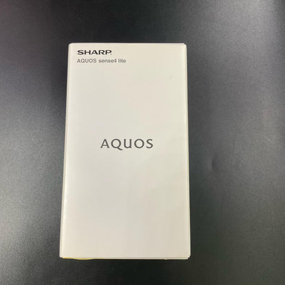 【全額返金保証】【最速発送】SHARP AQUOS sense4 lite 64GB シルバー 楽天モバイル SIMフリー SH-RM15 白ロム 美品 動作確認済