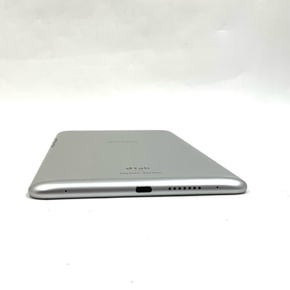 【全額返金保証】【最速発送】Huawei d tab 8インチ 32GB docomo SIMフリー 白ロム 美品 動作確認済