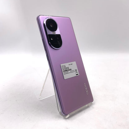 【全額返金保証】【最速発送】OPPO Reno 10 Pro 5G 256GB グロッシーパープル Softbank SIMフリー A3020P 白ロム 美品 動作確認済