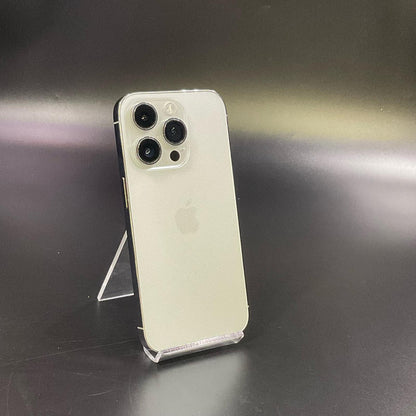 【全額返金保証】【最速発送】Apple iPhone 14 Pro 128GB シルバー docomo SIMフリー 白ロム 動作確認済 77%