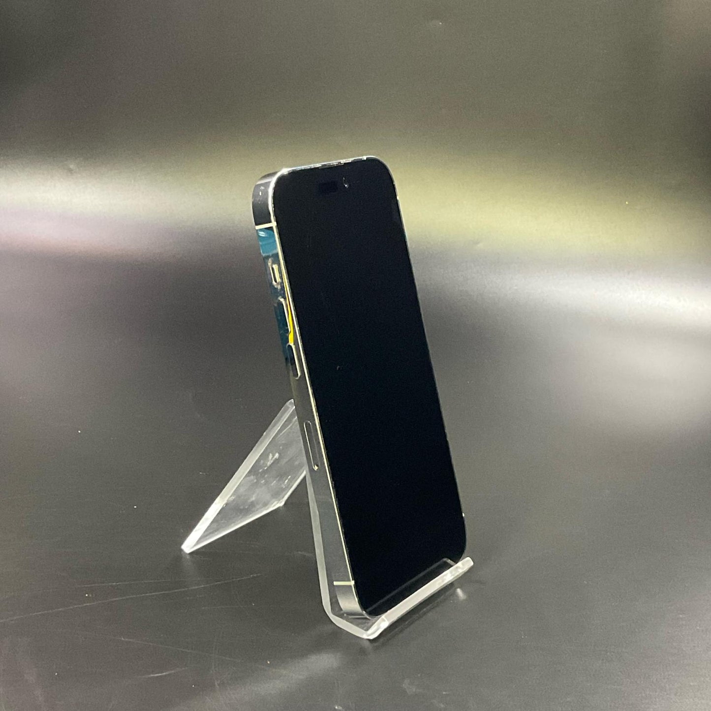 【全額返金保証】【最速発送】Apple iPhone 14 Pro 128GB シルバー docomo SIMフリー 白ロム 動作確認済 77%