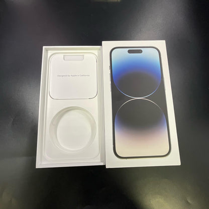 【全額返金保証】【最速発送】Apple iPhone 14 Pro 128GB シルバー docomo SIMフリー 白ロム 動作確認済 77%