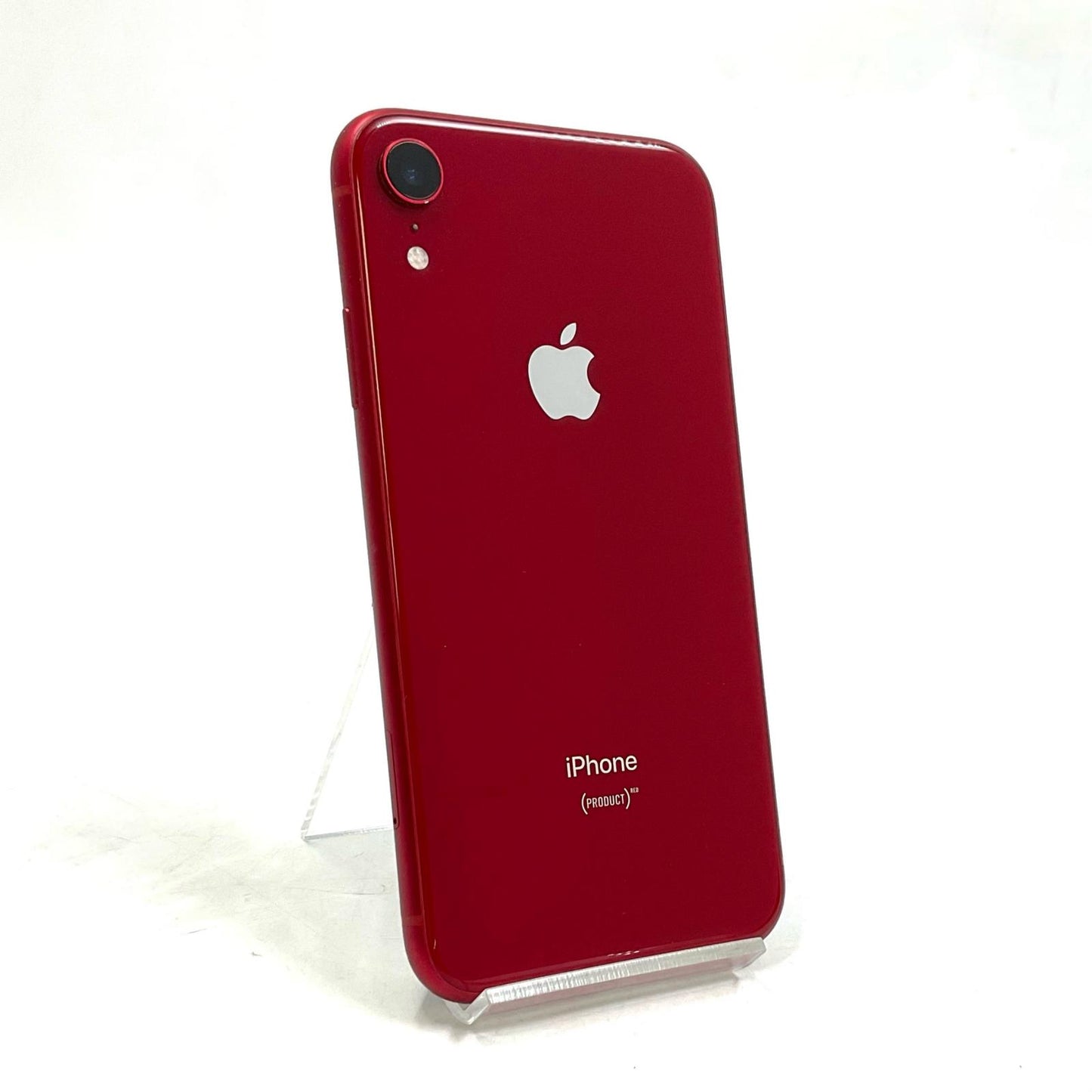 【全額返金保証】【最速発送】Apple iPhone XR 128GB (PRODUCT)RED docomo 白ロム 美品 動作確認済 80%