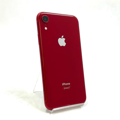 【全額返金保証】【最速発送】Apple iPhone XR 128GB (PRODUCT)RED docomo 白ロム 美品 動作確認済 80%