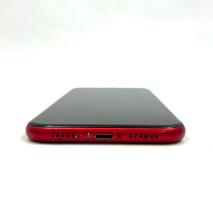 【全額返金保証】【最速発送】Apple iPhone XR 128GB (PRODUCT)RED docomo 白ロム 美品 動作確認済 80%