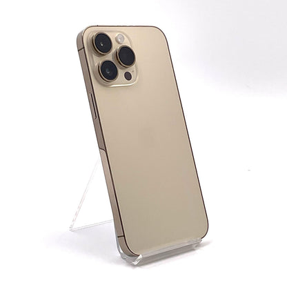 【全額返金保証】【最速発送】Apple iPhone iPhone 14 Pro Max 1TB ゴールド au 白ロム 動作確認済 75%