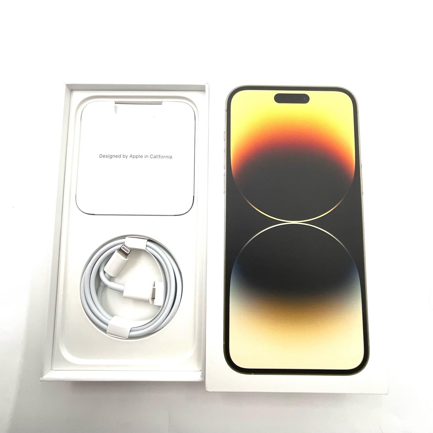 【全額返金保証】【最速発送】Apple iPhone iPhone 14 Pro Max 1TB ゴールド au 白ロム 動作確認済 75%