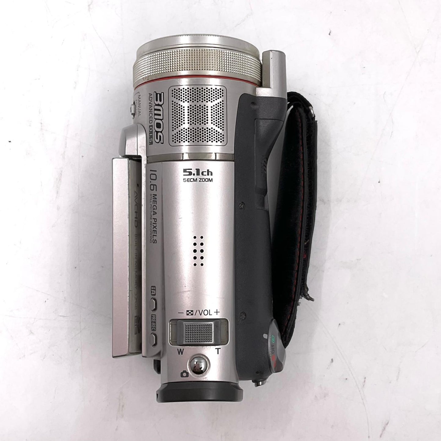 【全額返金保証】【最速発送】Panasonic HDC-TM300 ビデオカメラ シルバー 動作確認済