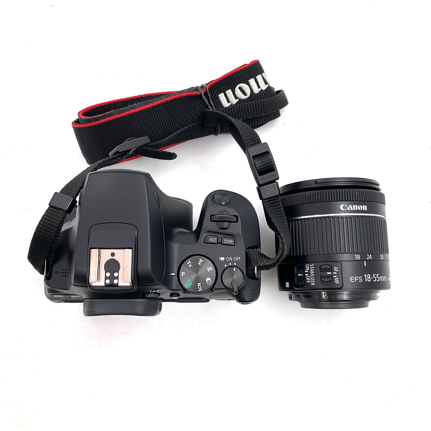 【全額返金保証】【最速発送】Canon デジタル一眼 EOS Kiss X10 EF-S18-55 IS STM レンズキット [ブラック] 美品 動作確認済
