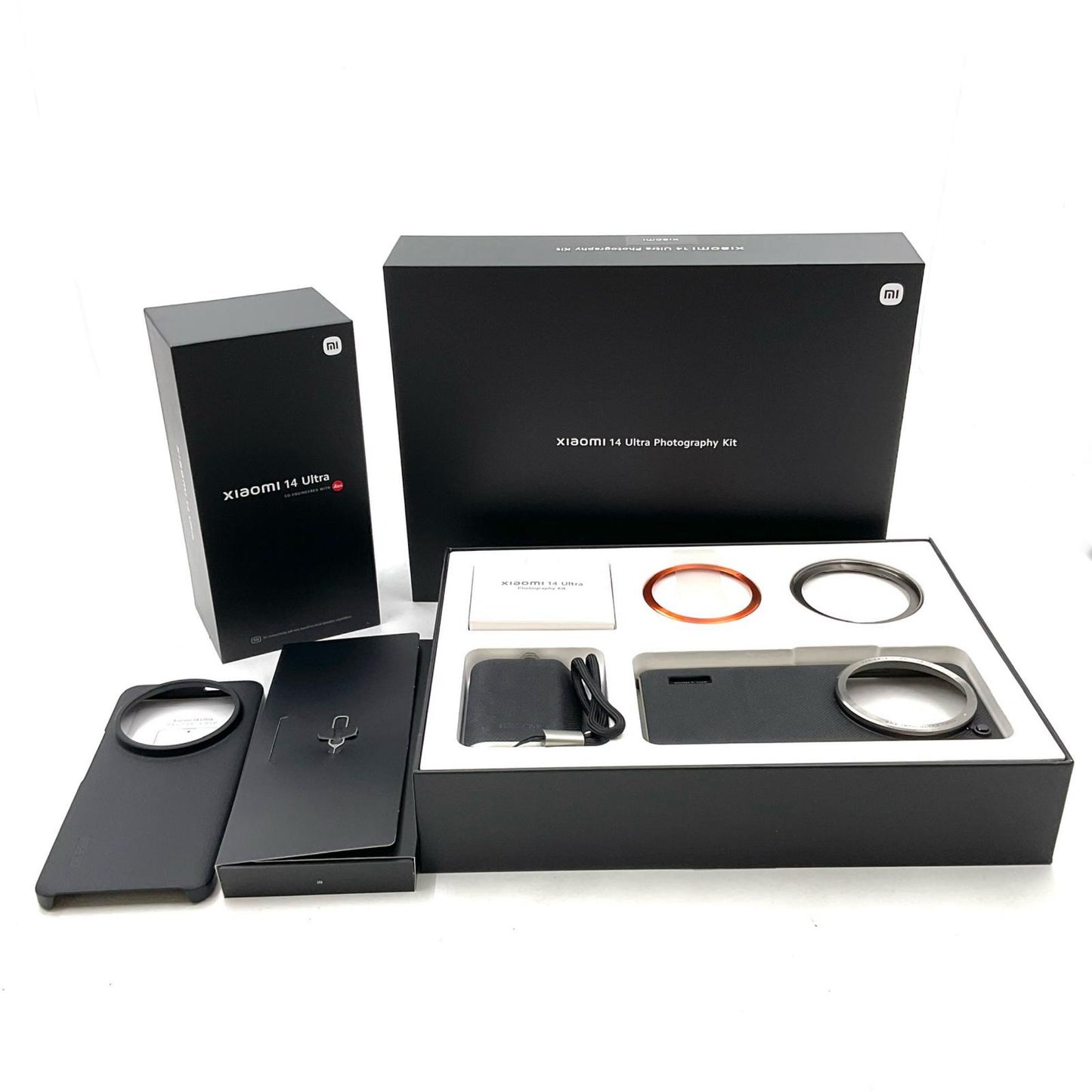 【全額返金保証】【最速発送】Xiaomi Xiaomi 14 Ultra+Photography Kit 512GB ブラック SIMフリー 美品 動作確認済