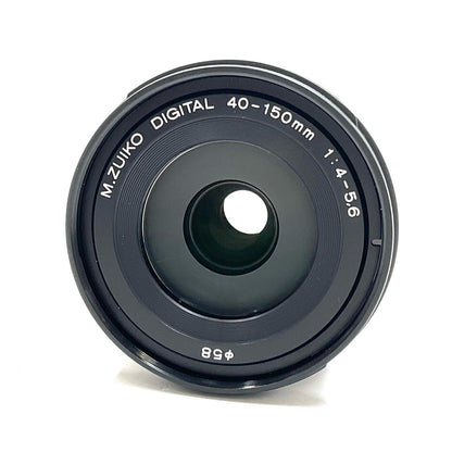 【全額返金保証】【最速発送】OLYMPUS M.ZUIKO DIGITAL ED 40-150mm F4.0-5.6 R [ブラック] 超美品 動作確認済