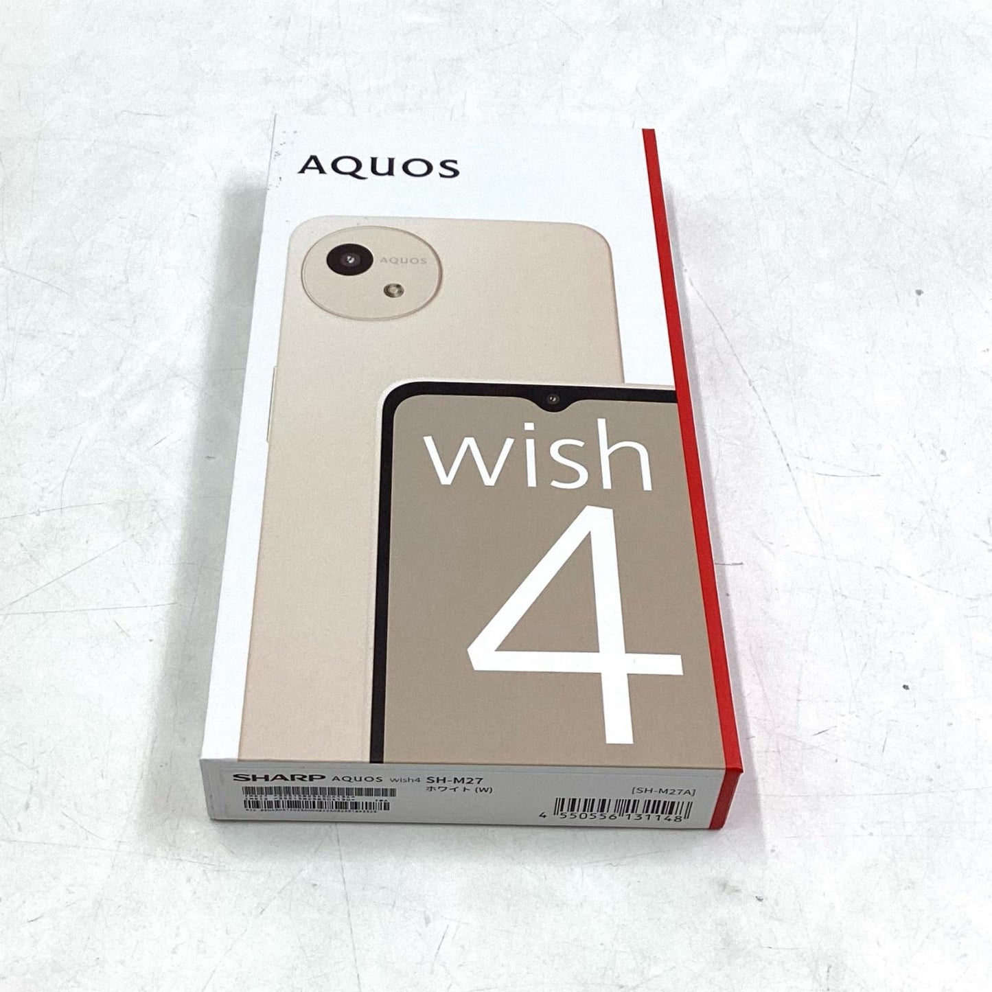 【全額返金保証】【最速発送】SHARP AQUOS wish4 64GB ホワイト SIMフリー SH-M27 白ロム 超美品 動作確認済