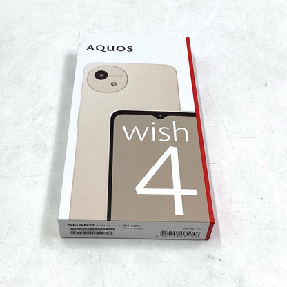 【全額返金保証】【最速発送】SHARP AQUOS wish4 64GB ホワイト SIMフリー SH-M27 白ロム 超美品 動作確認済