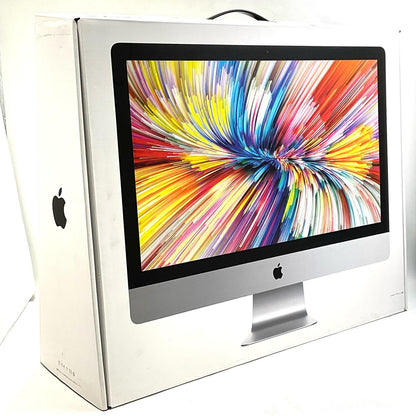 【全額返金保証】【最速発送】Apple iMac 27インチ intel core i5 32GB フュージョンドライブ 2TB シルバー 動作確認済