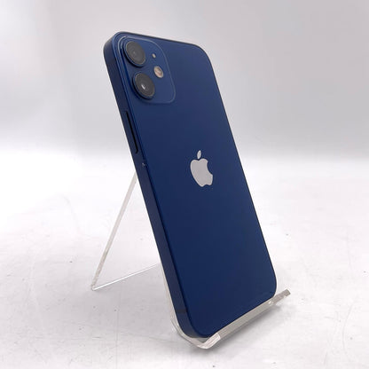 【最速発送】Apple iPhone iPhone 12 mini 64GB ブルー Softbank 白ロム【難有】 91%