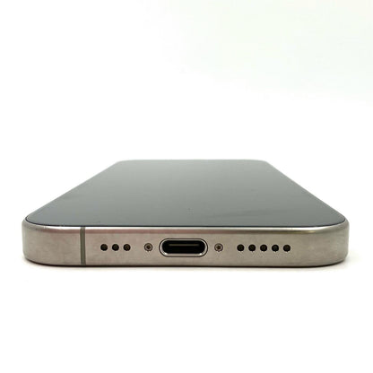 【最速発送】Apple iPhone iPhone 15 Pro 128GB ナチュラルチタニウム SIMフリー【難有】 90%
