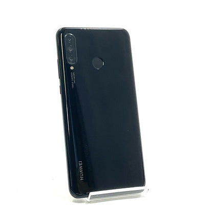 【最速発送】Huawei P 30 lite 64GB ミッドナイトブラック Softbank MAR-LX2J 白ロム【難有】