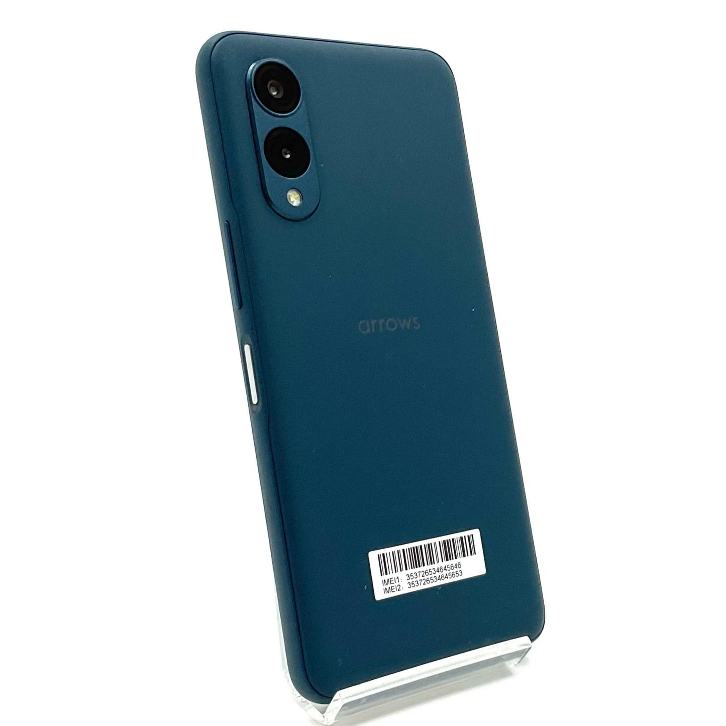 【全額返金保証】【最速発送】富士通 arrows We2 128GB ネイビーグリーン SIMフリー FCG02SGA 白ロム 美品 動作確認済
