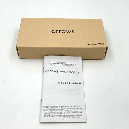 【全額返金保証】【最速発送】富士通 arrows We2 128GB ネイビーグリーン SIMフリー FCG02SGA 白ロム 美品 動作確認済