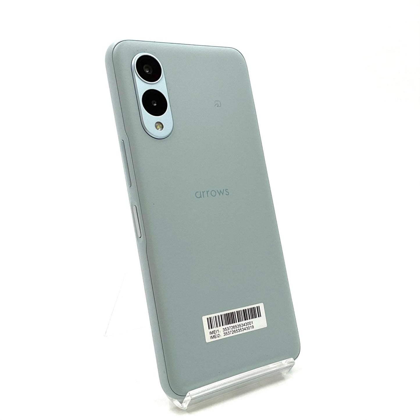 【全額返金保証】【最速発送】富士通 arrows We2 128GB ライトブルー SIMフリー FCG02SGA 白ロム 美品 動作確認済