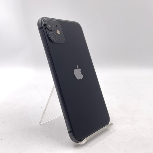 【全額返金保証】【最速発送】Apple iPhone iPhone 11 128GB ブラック docomo SIMフリー 白ロム 動作確認済 73%