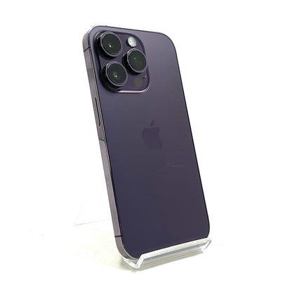 【全額返金保証】【最速発送】Apple iPhone iPhone 14 Pro 128GB パープル SIMフリー 白ロム 動作確認済 71%