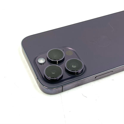 【全額返金保証】【最速発送】Apple iPhone iPhone 14 Pro 128GB パープル SIMフリー 白ロム 動作確認済 71%