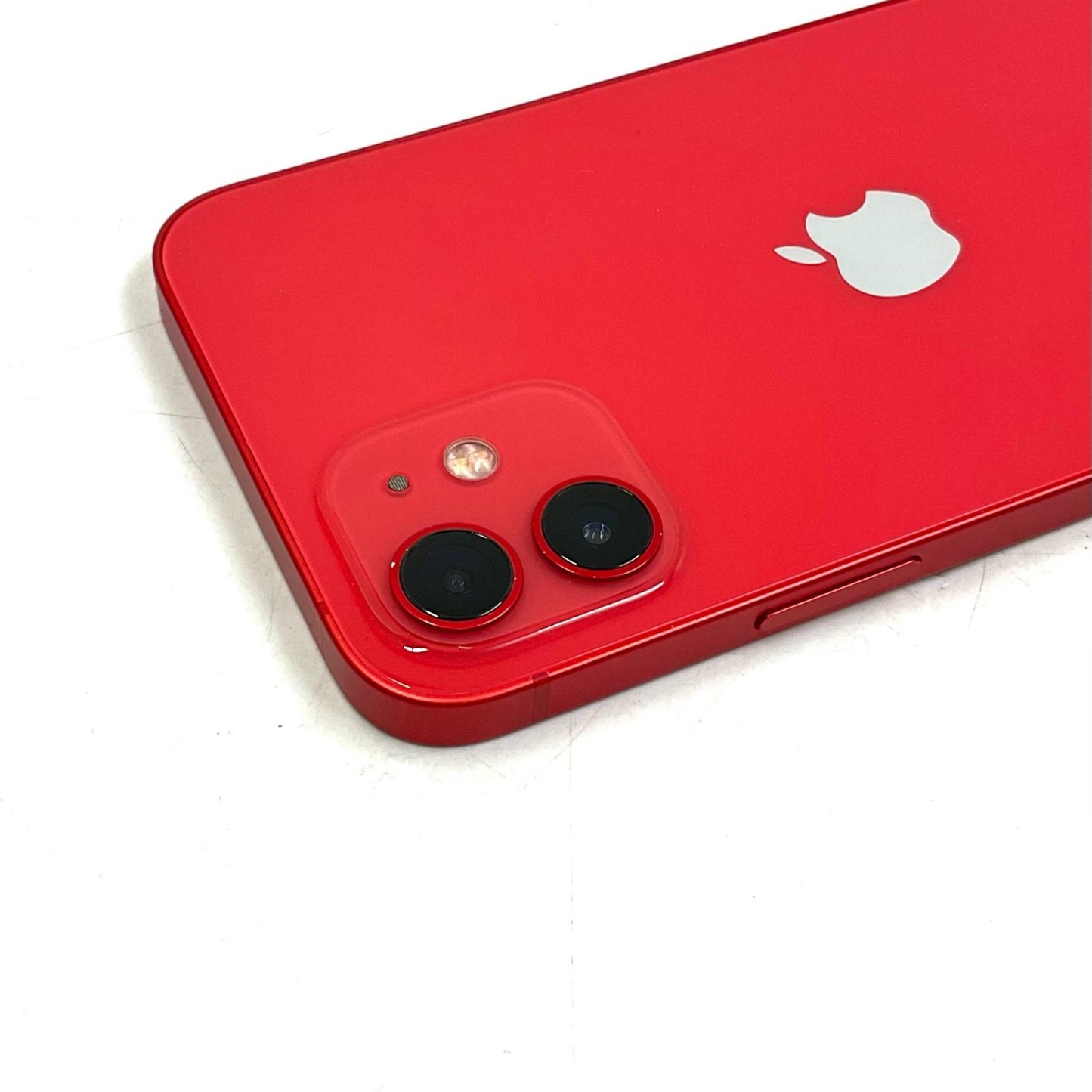 【全額返金保証】【最速発送】Apple iPhone iPhone 12 64GB (PRODUCT)RED au SIMフリー 白ロム 動作確認済 80%